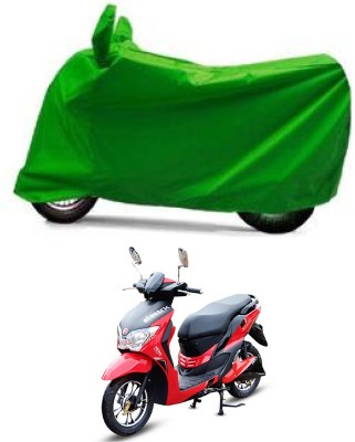 AUTOGARH Two Wheeler Cover for Hero(Electric Dash, Green)