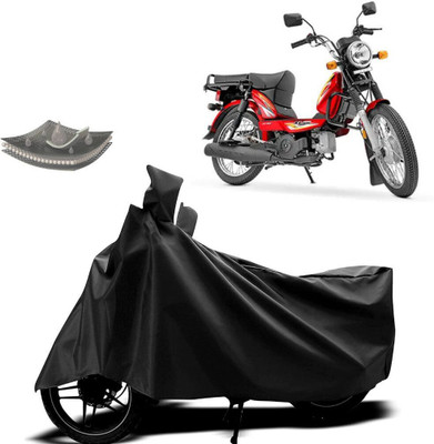 DeepShakshi AUTOMOTIVE Waterproof Two Wheeler Cover for TVS(XL 100, Black)