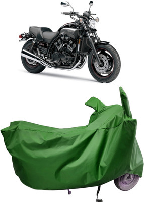 Amexride Two Wheeler Cover for Yamaha(VMAX, Maroon)