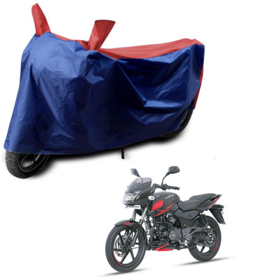 KEDIT Two Wheeler Cover for Bajaj(Pulsar 150, Red, Blue)