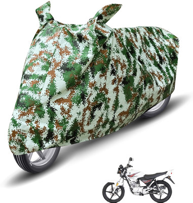 Auto Hub Waterproof Two Wheeler Cover for Yamaha(Libero G5, Green)