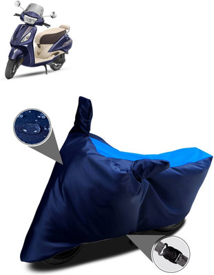 CODOKI Waterproof Two Wheeler Cover for TVS(Jupiter, Blue)