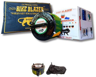 BIKE BLAZER Waterproof Two Wheeler Cover for Royal Enfield(Classic 500, Black)