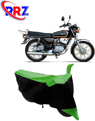 RRZ Waterproof Two Wheeler Cover for Yamaha(RX135, Black, Green)