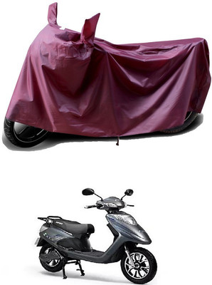 APNEK Waterproof Two Wheeler Cover for Ampere(V 48 BS6, Maroon)