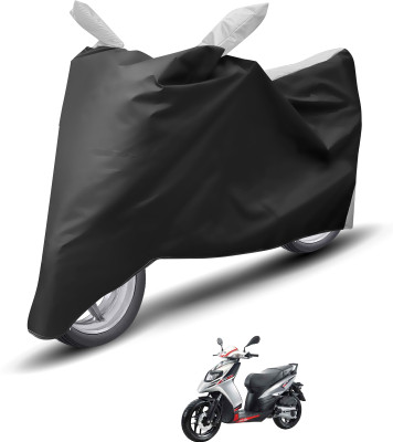 Caronix Waterproof Two Wheeler Cover for Aprilia(SR 125, Silver)