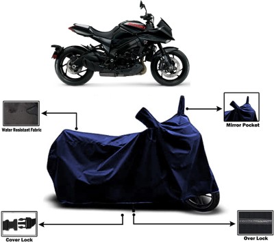 Amexride Two Wheeler Cover for Suzuki(Katana BS6, Blue)