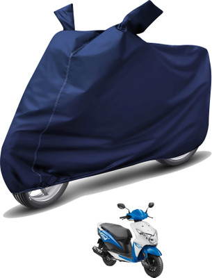 Auto Hub Waterproof Two Wheeler Cover for Honda(Dio, Blue)
