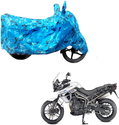 HYBRIDS COLLECTION Two Wheeler Cover for Triumph(Tiger 800 XR, Blue)