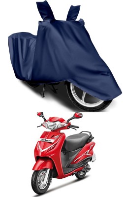 Mdstar Waterproof Two Wheeler Cover for Hero(Duet LX 110CC, Blue)