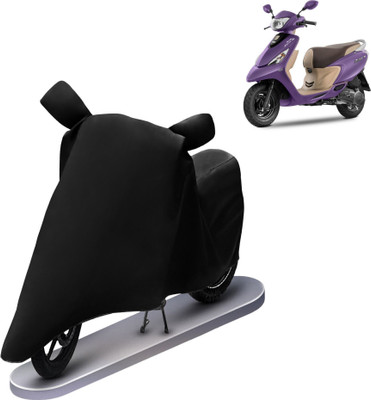 vyas Two Wheeler Cover for TVS(Zest, Black)