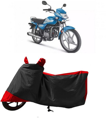 GROFATIK Two Wheeler Cover for Hero(HF Dawn BS6, Red)
