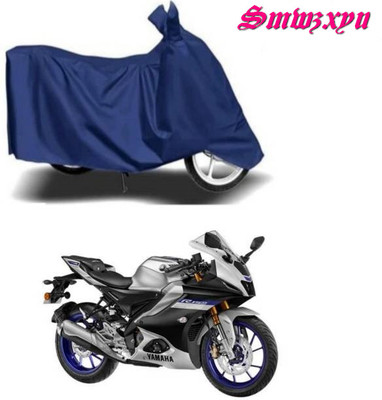 smwzxyu Waterproof Two Wheeler Cover for Yamaha(YZF R1, Blue)