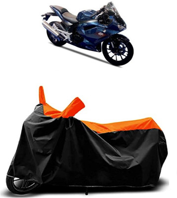 VESMEI Two Wheeler Cover for Hyosung(GTS Super 300 BS6, Orange)