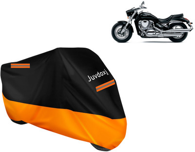 Juvdoxj Waterproof Two Wheeler Cover for Suzuki(Intruder M800, Orange)