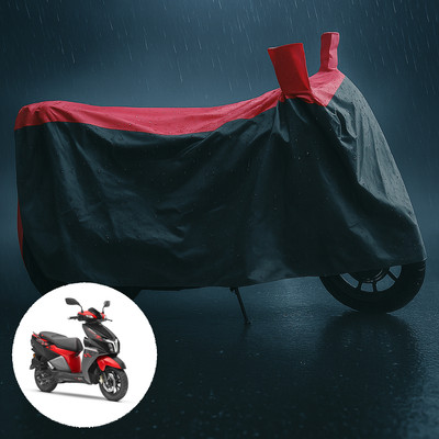 PAGORA Waterproof Two Wheeler Cover for TVS(Ntorq 125, Grey, Red)