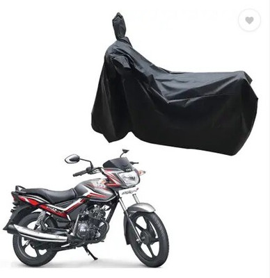 Tritika Waterproof Two Wheeler Cover for TVS(Star City, Black)