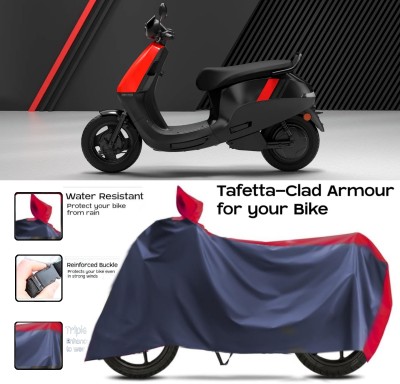 WMIZEXA Two Wheeler Cover for Ola(Electric Scooter, Red, Blue)