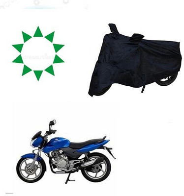 DeepShakshi AUTOMOTIVE Waterproof Two Wheeler Cover for Bajaj(DTS-i, Black)