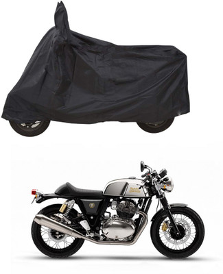 CODOKI Waterproof Two Wheeler Cover for Royal Enfield(Continental GT 650, Black)