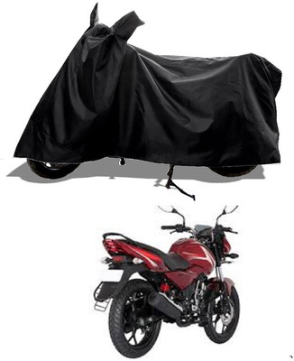 GROFATIK Two Wheeler Cover for Bajaj(Discover 150 s, Black)