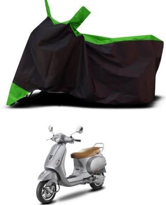 VESMEI Two Wheeler Cover for Vespa(Vespa VXL 150, Green)