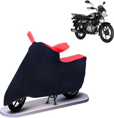 KEDIT Two Wheeler Cover for Piaggio(Boxer AT, Red, Black)