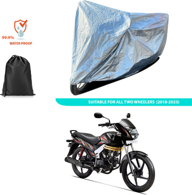 CODOKI Waterproof Two Wheeler Cover for Mahindra(Centuro XT, Silver)
