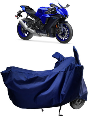Amexride Two Wheeler Cover for Yamaha(YZF-R1, Blue)