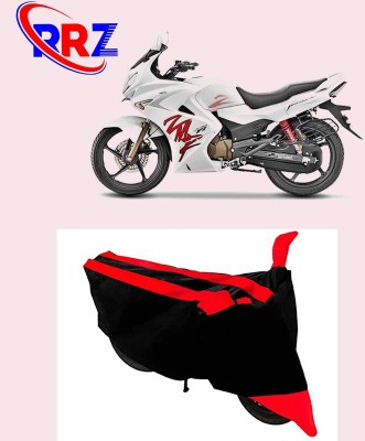 AutoGalaxy Waterproof Two Wheeler Cover for Hero(Karizma ZMR, Black, Red)