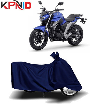 KPNID Waterproof Two Wheeler Cover for Yamaha(FZ, Blue)