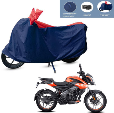 sowelar Waterproof Two Wheeler Cover for Bajaj(Pulsar NS 160, Blue, Red)