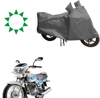 DeepShakshi AUTOMOTIVE Waterproof Two Wheeler Cover for TVS(Victor GLX, Grey)