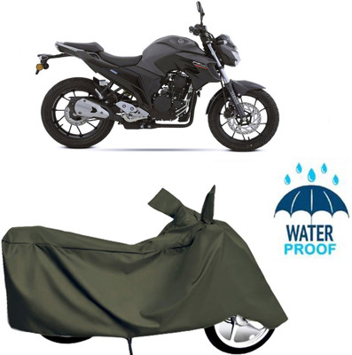 Autoinnovation Waterproof Two Wheeler Cover for Yamaha(Green)