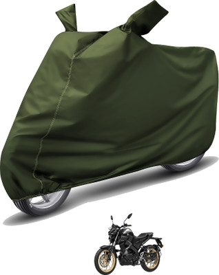 Caronix Waterproof Two Wheeler Cover for Yamaha(MT 15, Green)