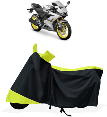 Tricway Two Wheeler Cover for Yamaha(YZF R15 V3 BS6, Yellow)