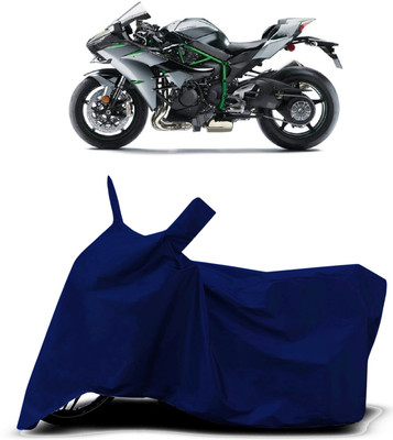 VESMEI Two Wheeler Cover for Kawasaki(Ninja H2 SX, Blue)