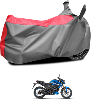 CODOKI Waterproof Two Wheeler Cover for Honda(Hornet 2.0, Grey, Red)