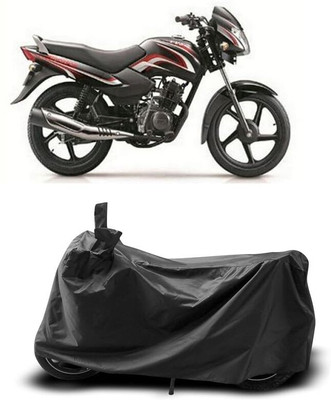KEDIT Two Wheeler Cover for TVS(Sport KS, Black)