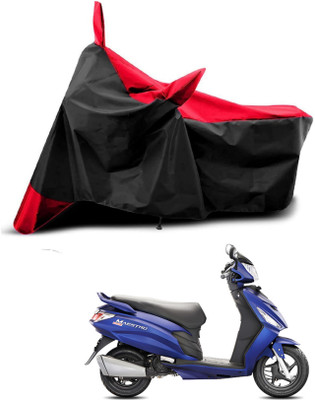 KEDIT Two Wheeler Cover for Hero(Maestro Edge 125, Red, Black)