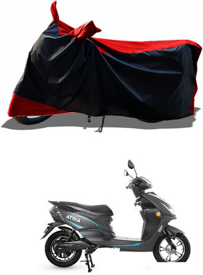 DeepShakshi AUTOMOTIVE Waterproof Two Wheeler Cover for Hero(Motocorp Electric Atria, Red)