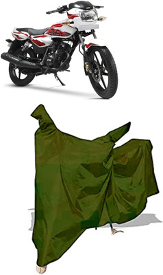 Amexride Two Wheeler Cover for TVS(Phoenix 125, Maroon)