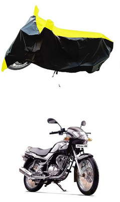 VESMEI Two Wheeler Cover for TVS(Fiero FX, Yellow)