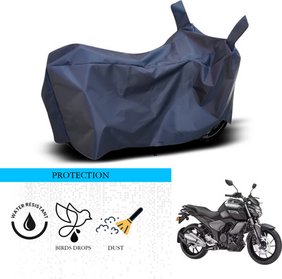 ANTHUB Waterproof Two Wheeler Cover for Yamaha(FZ S V3.0 FI, Blue)