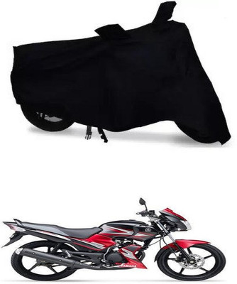 THE REAL ARV Waterproof Two Wheeler Cover for Yamaha(SS, Black)