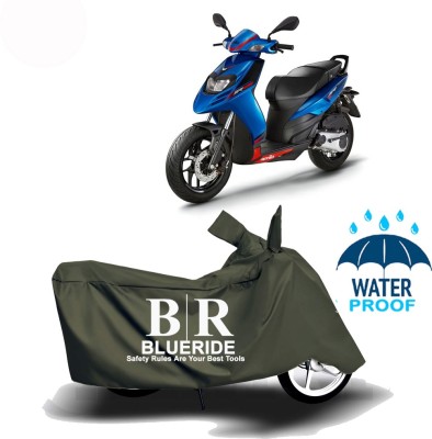 BLUERIDE Two Wheeler Cover for Aprilia(SR 125, Green)