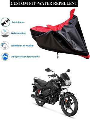 CODOKI Waterproof Two Wheeler Cover for Hero(Passion Pro, Red)