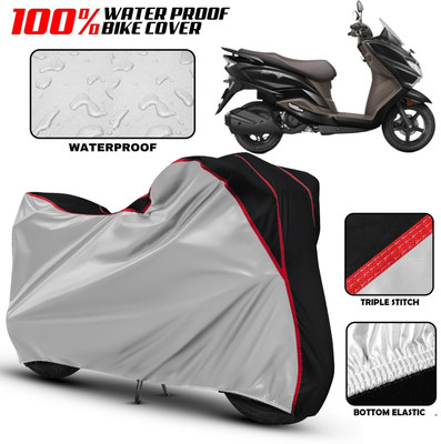 xodi Waterproof Two Wheeler Cover for Suzuki(Avenis 125, Silver, Black, Multicolor)