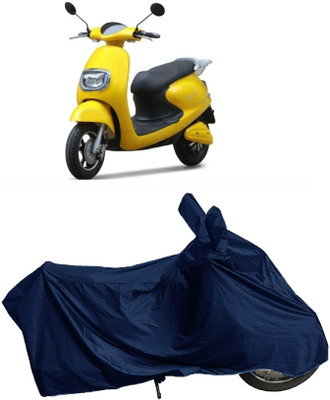 DIGGU Two Wheeler Cover for Techo Electra(Emerge, Blue)