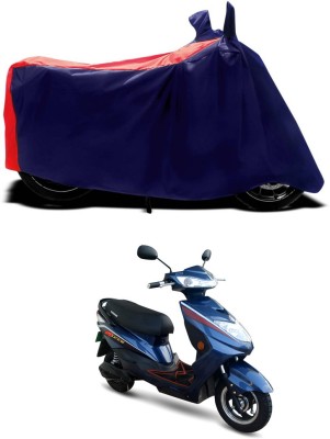 CODOKI Waterproof Two Wheeler Cover for Okinawa(Ridge, Red)